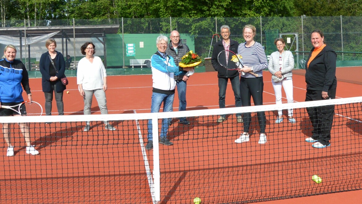 TSV Rethen begrüßt das 200. Mitglied der Tennissparte